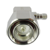 C8576 4.3/10 Male to SMA Female Right Angle Adapter  VSWR 1.2 6GHZ Low PIM 160Dbc