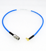 C5583-087-XX Custom Cable MiniSMP/Female Right Angle to SMA/Female 18Ghz CRF086MF Flexible Centric RF