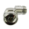 C5543 N Swept Right Angle Adapter 18Ghz Male to Female VSWR 1.2 S Steel