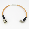 C5773-142-XX Custom Cable BNC/Male to SMA/Male Right Angle RG142 6Ghz Centric RF