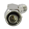 C2568 TNC 45 Degree Adapter 18Ghz Male to Female VSWR 1.2  S Steel