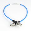 C5959-087-XX Custom Cable SMA/Female Bulkhead to SMA/Female Bulkhead CRF086MF Flexible 18ghz Centric RF