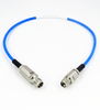 C1484-087-XX Custom Cable 2.4/Female to 2.92/Female CRF086MF Flexible 40Ghz Centric RF