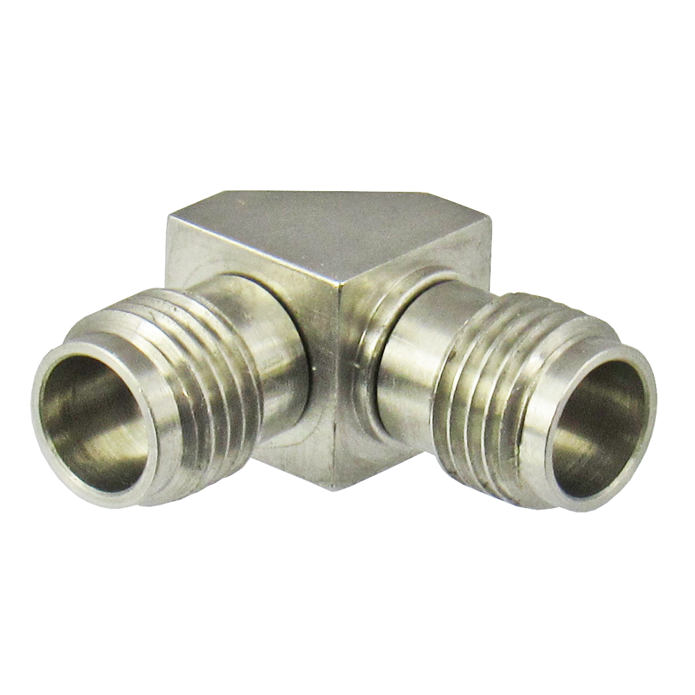 C7515 2.4/Female to 2.4/Female Right Angle 90 Degree Adapter Centric RF