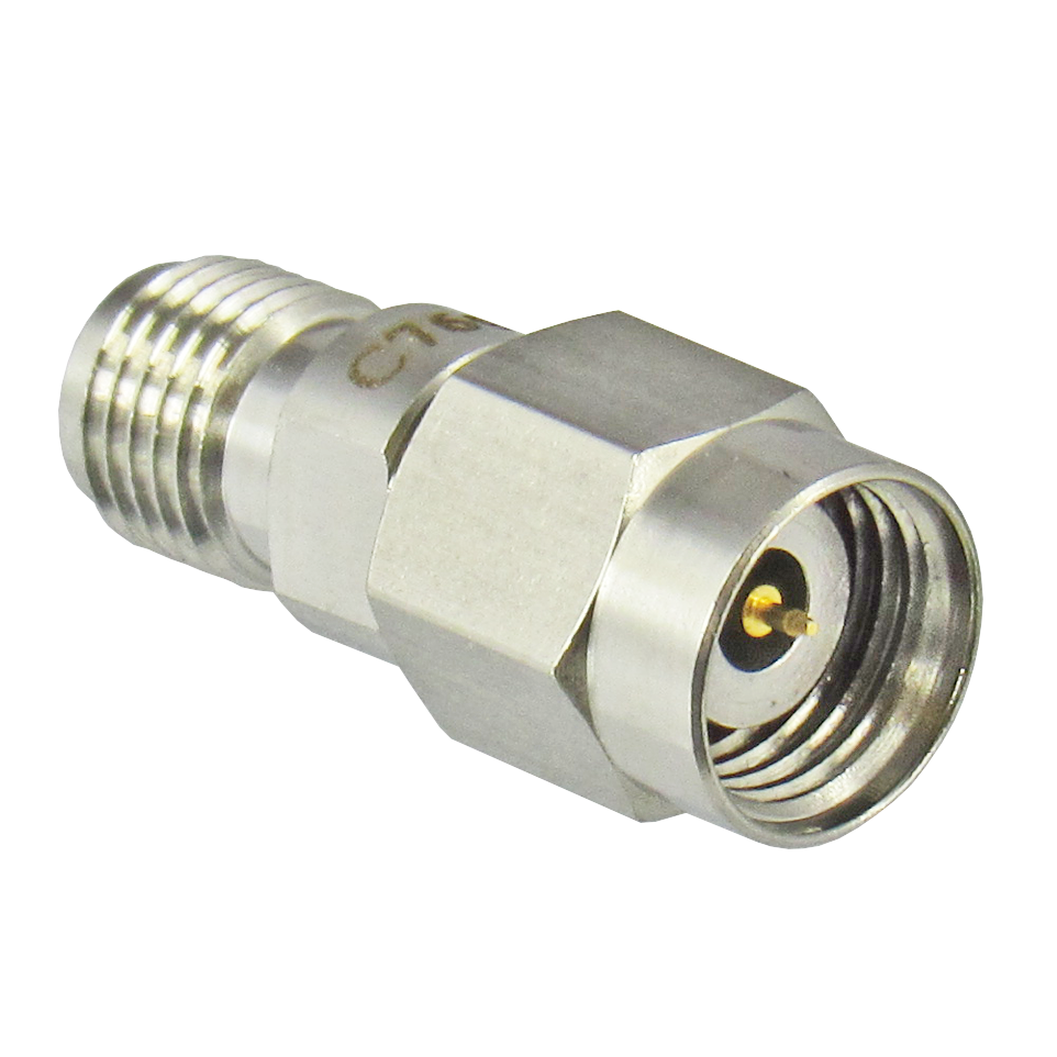 C7608 2.4mm Male to SMA Female Adapter VSWR 1.15 27Ghz Centric RF
