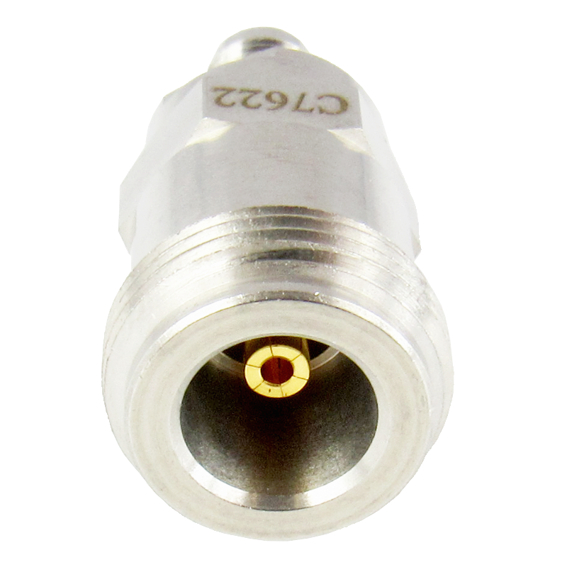 C7622  2.4mm Female to N Female Adapter VSWR 1.15max 0-18Ghz
