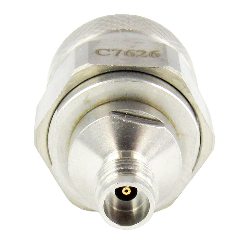C7626  2.4mm Female to N Male Adapter VSWR 1.15max 0-18Ghz Clearance
