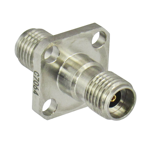 C7064 2.92/Female to 2.92/Female Flange Adapter Centric RF