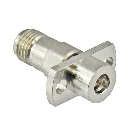 MADP-6266 SMP Male Limited Detente to SMA Female Flange Adapter