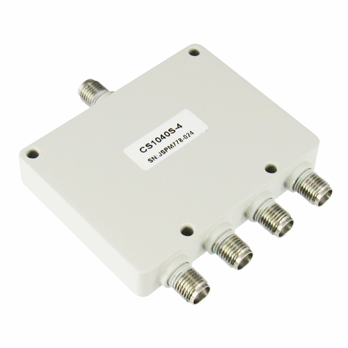 CS1040S-4 SMA Power Divider 4-way 1-4Ghz S Steel SMA Centric RF