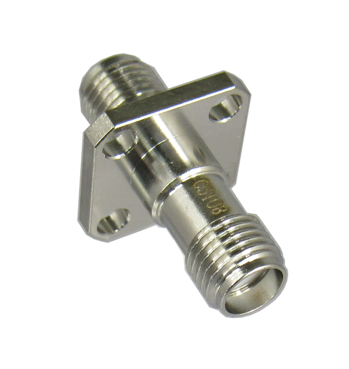 C3108 SMA/Female to SMA/Female Flange Adapter Centric RF