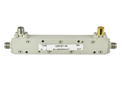 C0727-06 Coupler SMA 0.7-2.7Ghz 6dB VSWR 1.25 Centric RF