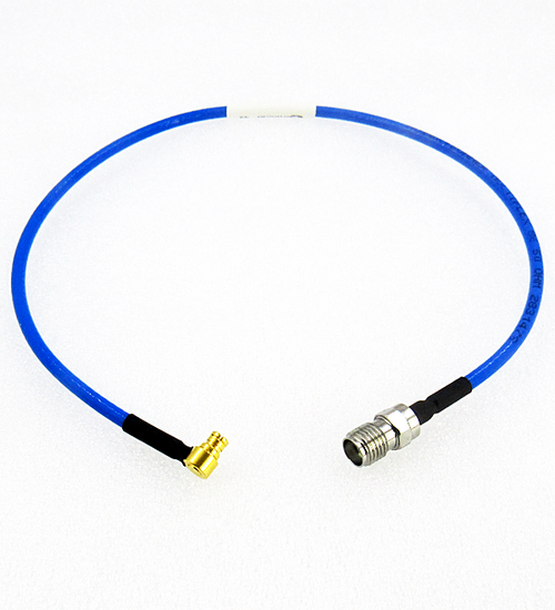 C5574-086-XX Custom Cable SMA Female to SMP Female RA 086 Flexible 12GHz Centric RF