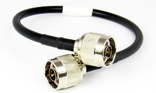 C5050-250-XX 91-120 inches Custom N Male to Male CRF240 Cable Centric RF