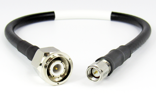 C5253-250-XX 91-120 inches Custom SMA Male to TNC Male CRF240 Cable Centric RF