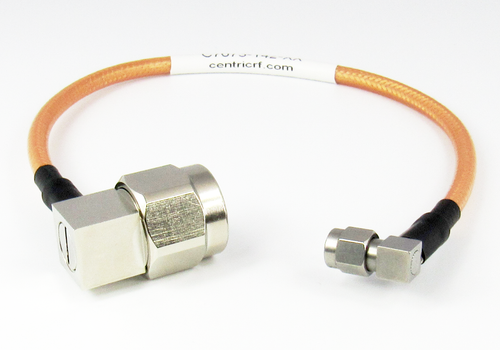 C7073-142-XX Custom N/Male Right Angle to SMA/Male Right Angle RG142 Centric RF