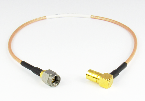 C5378-316-XX Custom SMA/Male to SMB/Plug Right Angle RG316 Centric RF