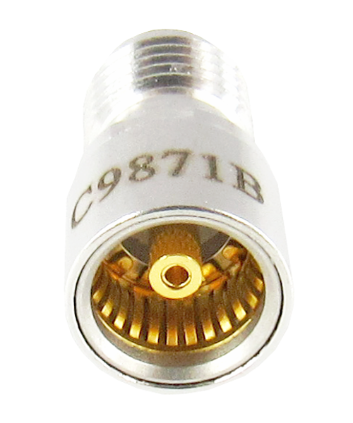 C9871B  BMA Jack to SMA Female Adapter  18Ghz VSWR 1.15 S Steel