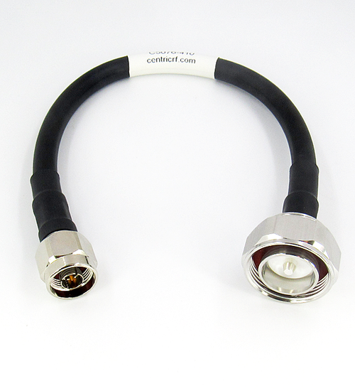 C5076-410-XX Custom Cable N Male to 7/16 Male CRF400 6Ghz Centric RF