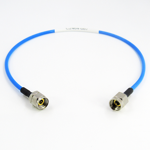 C2464-087-XX Custom Cable 2.4/Male to 2.92/Male 40Ghz CRF086MF Flexible Centric RF
