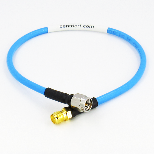 C5355-148-XX Custom Cable SMA/Male to SMA/Female CRF141 SemiFlex VSWR 1.45 18Ghz Centric RF