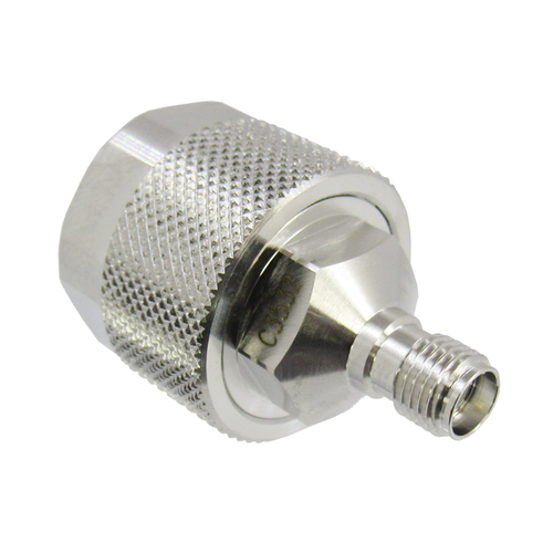 C3532 SMA Female to N Male Adapter 11Ghz VSWR 1.25 Brass