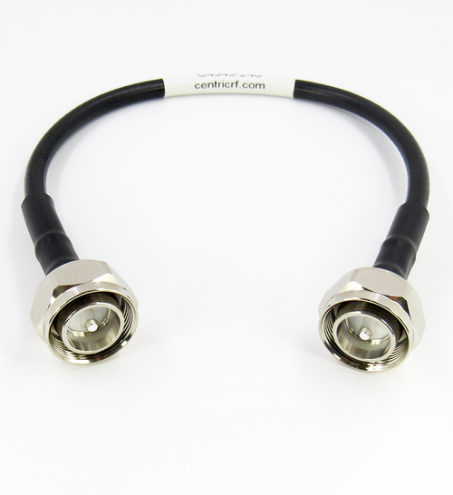 Custom Cable C4343-240-XX 4.3/10 Male to 4.3/10 Male with LMR240 6ghz Centric RF