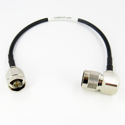 C5070-185-XX Custom Cable N Male to Male Right Angle CRF195 3Ghz Centric RF