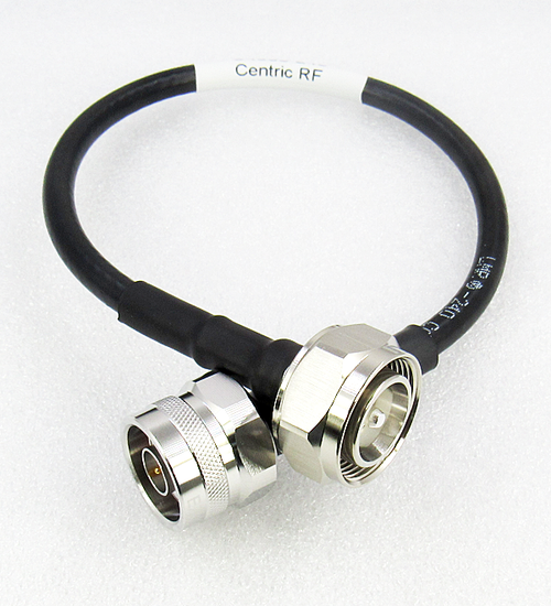 C4350-240-XX 4.3/10 Male to N/Male Custom Cable LMR240 3Ghz Centric RF