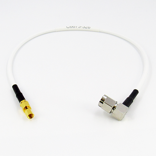 C6673-326-XX Custom Cable SMA/Male Right Angle to SSMC/Plug RG316DS 3Ghz Centric RF