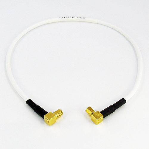 C7979-326-XX Custom Cable SSMC/Plug Right Angle to SSMC/Plug Right Angle RG316DS 3 Ghz Centric RF