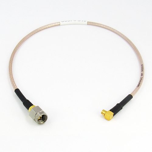 C5374-316-XX Custom Cable SMA/Male to SMP/Female Right Angle RG316 3Ghz Centric RF