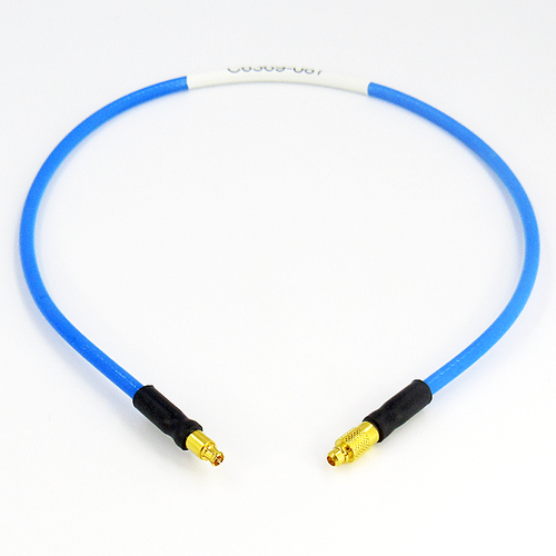 C6369-087-XX Custom Cable MiniSMP/Female to MMCX/Plug 6Ghz Centric RF