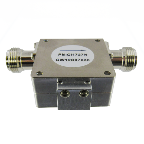 CI1727N Isolator N Female 1.7-2.7 Ghz VSWR 1.3 150W Isolation 18db Ins Loss 0.6db