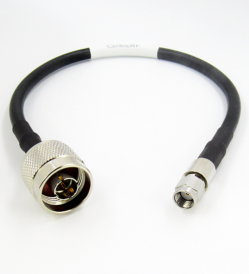 C5093-250-XX Custom Cable N/Male to SMA/Male Reverse Polarity CRF240 6Ghz Centric RF