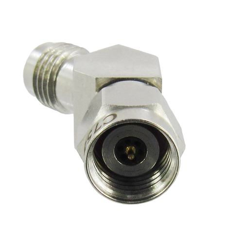 C7555 2.4mm M/F 45 Degree Angle Adapter VSWR 1.25 50Ghz