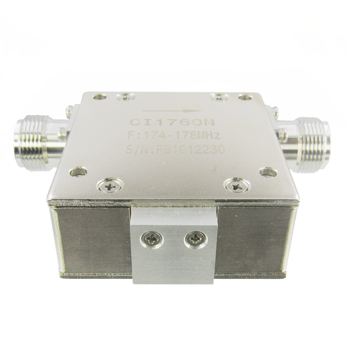 CI1760N 174-178mhz  Isolator N Female VSWR 1.16 10Watts