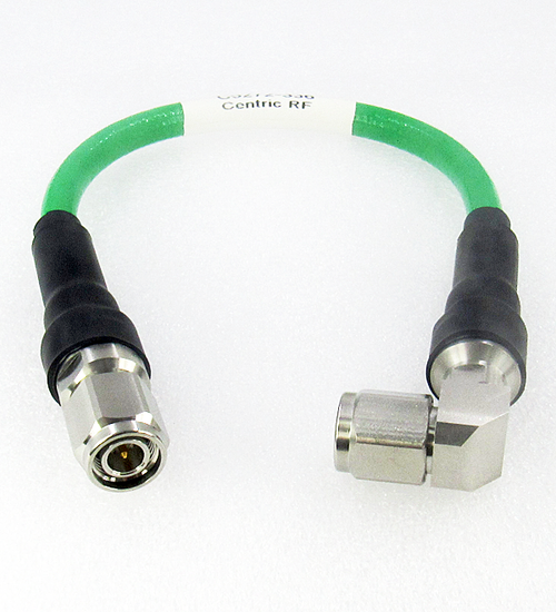 C5272-336-XX Custom TNC/Male to TNC/Male Right Angle LL335i Low Loss Phase Stable Cable Assembly Centric RF