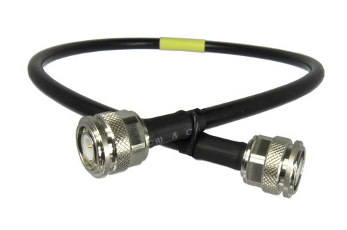 C537-240-18 TNC/Male to TNC/Male LMR240 18 inch Cable Assembly Centric RF