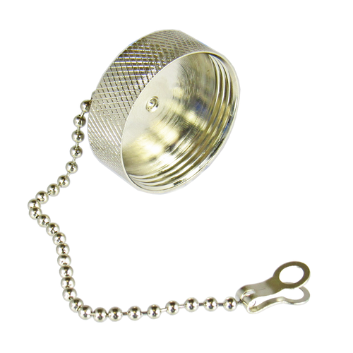 CDM3C Dust Cap / Open 7/16 Male (DIN) with Chain