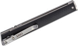 CRKT 7096 CEO  3.11" Folding Plain Satin 4116 Stainless Steel Blade/ Black GRN Handle - 794023709605