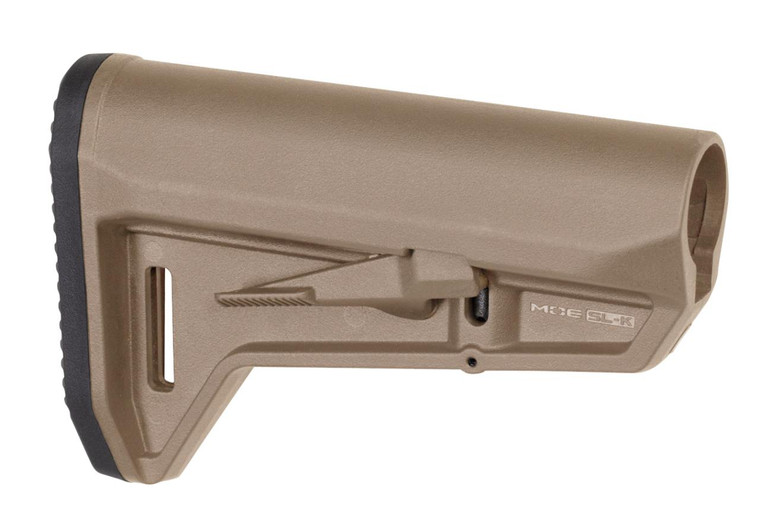 Magpul MAG626-FDE MOE SL-K Carbine Stock Flat Dark Earth Synthetic for AR-15, M16, M4 with Mil-Spec Tube (Tube Not Included) - 840815103097
