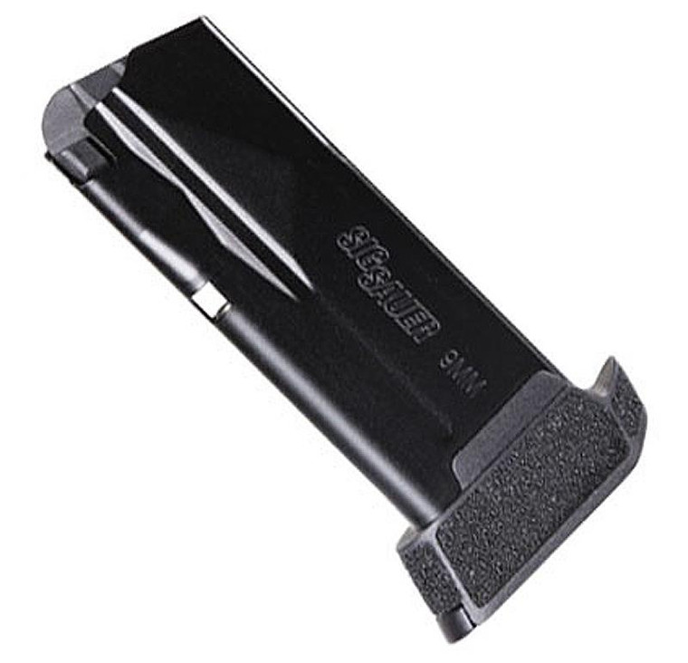 Sig Sauer MAG365912 P365  12rd Extended 9mm Luger Fits Sig P365/P365XL/P365 Micro Compact Blued Steel - 798681583621