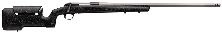 Browning 035438294 X-Bolt Max Long Range 6.5 PRC 4+1 26" MB Matte Black Rec/Barrel Gray Speck Black Fixed Max Adjustable Comb Stock Right Hand (Full Size) - 023614738077