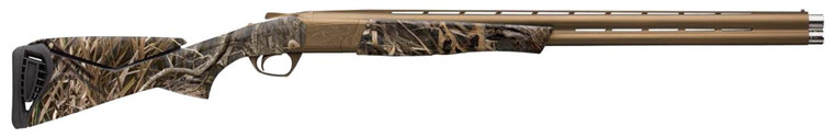 Browning 018722203 Cynergy Wicked Wing 12 Gauge 30" 2rd 3.5" Burnt Bronze Cerakote Mossy Oak Shadow Grass Habitat Fixed Adjustable Comb Stock Right Hand (Full Size) - 023614743347
