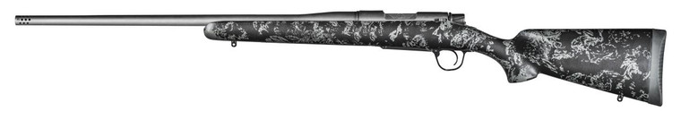 Christensen Arms 8010111100 Mesa FFT 7mm-08 Rem 4+1 20" Threaded Barrel, Tungsten Gray Cerakote, Black with Gray Webbing Stock, Left Hand - 691328238536