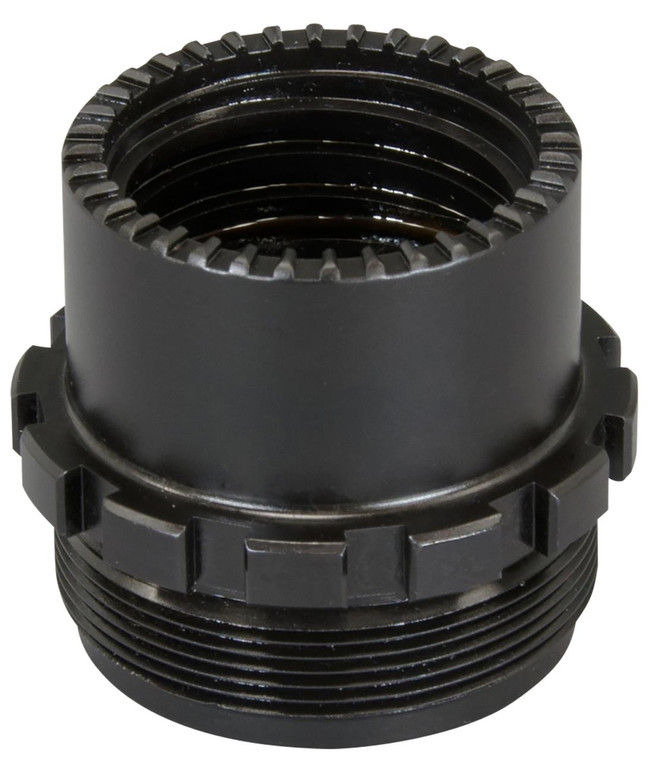 Yankee Hill 3060 Phantom QD Adapter 1-3/8"-24 tpi, Black Stainless Steel - 841812100331