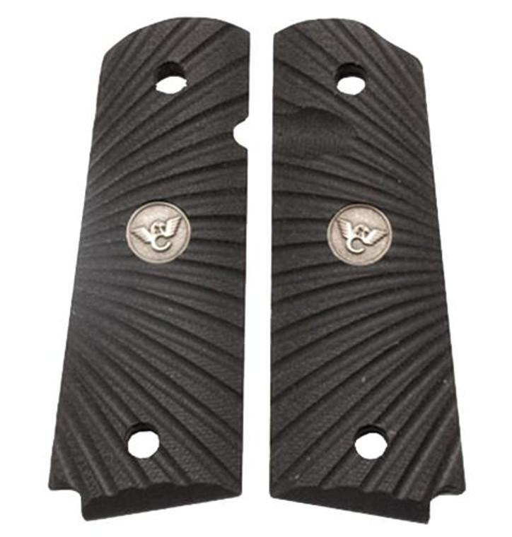 Wilson Combat 351AAFS Grip Panels 1911 Starburst G-10 Black - 874218004804