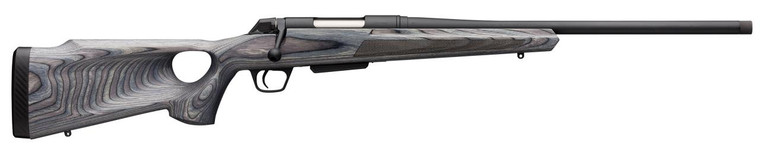 Winchester Guns 535727294 XPR Thumbhole Varmint SR 6.5 PRC 3+1 Cap 24" TB Blued Perma-Cote Rec Matte Black Laminate Fixed Thumbhole Stock Right Hand with MOA Trigger System (Full Size) No Sights - 048