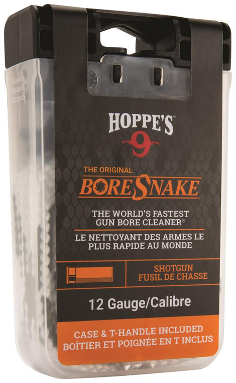 Hoppe's 24035D BoreSnake Den 12 Gauge Shotgun Integrated Bronze Brush - 026285001174